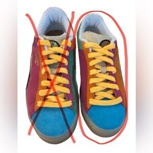 *PLEASE READ* THIS LISTING IS FOR ONE SHOE ONLY - LEFT PUMA sneaker MNS SZ 5